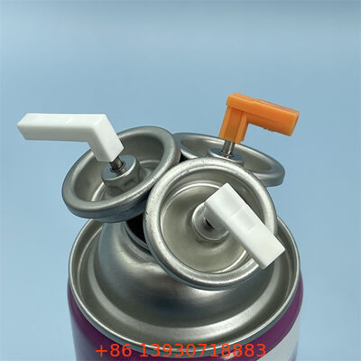 Válvula de aerosol dosificada de hojalata de una pulgada para liberación continua de fragancia en espacios comerciales