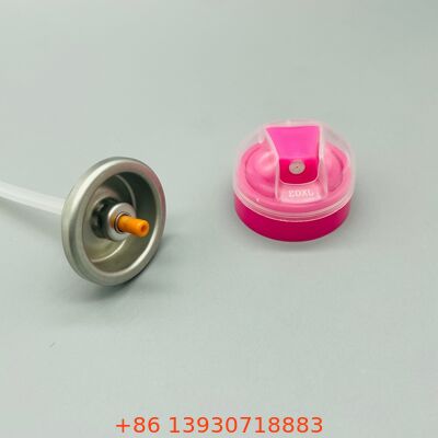 Válvula Aerosol de Precisión para Body Spray Desodorante con Diseño Antifugas, Resorte de Acero Inoxidable y Longitud de Tubo Inmersor Personalizable