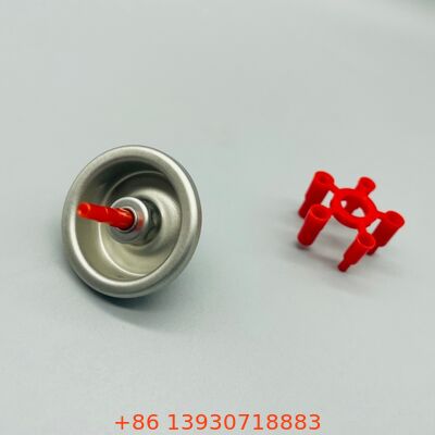 Válvula de recarga de encendedor de gas butano de 1 pulgada con compatibilidad de boquilla universal y resistencia a alta presión