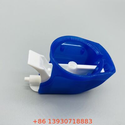 Capuchón de pulverización de disparador de aerosoles con tubo extendido para una operación confortable con el dedo y un diseño no derramador