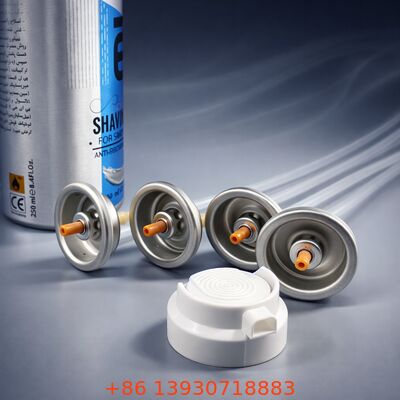 Válvula de crema de afeitar Clean-Dispense con diseño a prueba de fugas