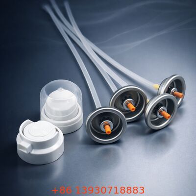 Válvula de espuma resistente a fugas para sistemas de crema de afeitar