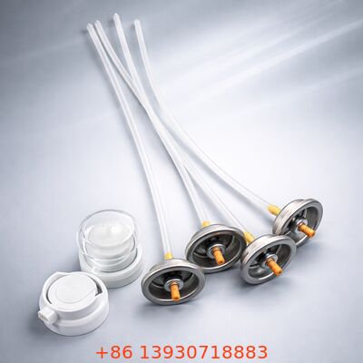 Válvula de espuma resistente a fugas para sistemas de crema de afeitar