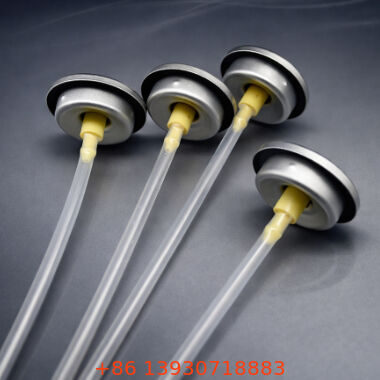 Válvula de espuma de afeitar resistente a fugas para una distribución suave