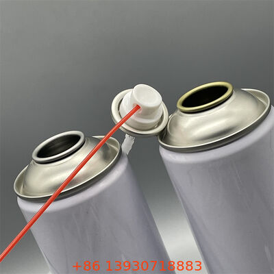 Válvula de aerosol de 360 grados para dispensación boca abajo y control de flujo de alta viscosidad