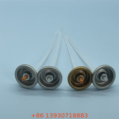 Válvula de aerosol desodorante de alto rendimiento con atomización de secado rápido, diseño a prueba de fugas y resistente a obstrucciones, y tecnología de dispensación de 360°