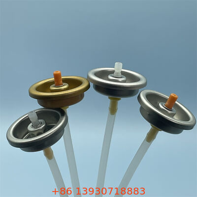 Válvula de aerosol desodorante de alto rendimiento con atomización de secado rápido, diseño a prueba de fugas y resistente a obstrucciones, y tecnología de dispensación de 360°