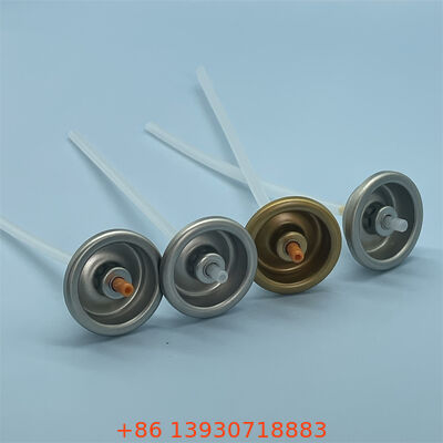 Válvula de desodorante en aerosol premium con diseño a prueba de fugas y resistente a obstrucciones y tecnología de dispensación de 360° para ajuste universal