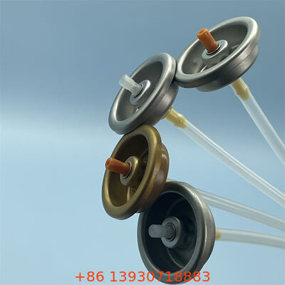 Válvula de desodorante en aerosol premium con diseño a prueba de fugas y resistente a obstrucciones y tecnología de dispensación de 360° para ajuste universal