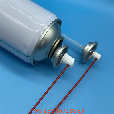 Válvula de aerosoles de precisión para la penetración de latas de lubricante