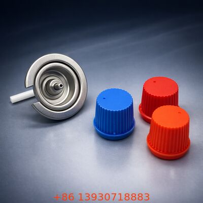 Válvula de recarga de butano de hojalata de 1 pulgada para dispensación controlada confiable