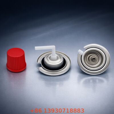 Válvula de recarga de butano de hojalata de 1 pulgada para dispensación controlada confiable