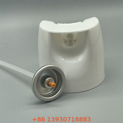 Válvula de insecticida a base de agua en aerosoles con control de precisión y sello a prueba de fugas para formulaciones seguras para mascotas