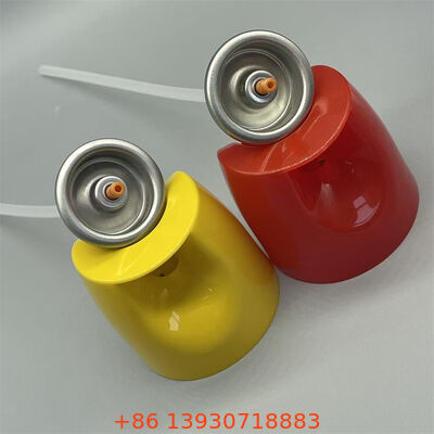 Válvula de aerosoles de insecticida a base de agua con distribución de alto volumen, control de flujo ajustable y sello a prueba de fugas