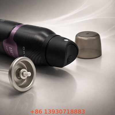Válvula de rociado continuo de 53 mm para envases de desodorantes aerosoles
