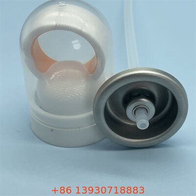 Válvula Aerosol Protector Solar de Una Pulgada con Boquilla Resistente a Obstrucciones y Operación de 360 Grados para Protección de Cuerpo Completo