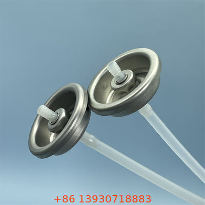 Innovadora válvula de aerosoles y actuador para zapatos y calcetines