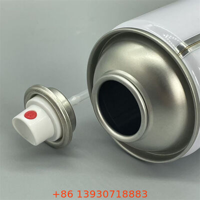 Válvula Aerosol con Rosca Hembra, Boquilla Antiembozante y Resistencia Química para Diversas Formulaciones de Adhesivos