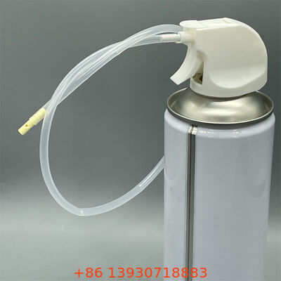 Pistola pulverizadora con gatillo de válvula de aerosol ergonómica para un mantenimiento mejorado del aire acondicionado