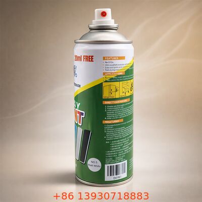 Válvula Macho Aerosol de 1 Pulgada Resistente a UV y con Color a Juego para Pintura Automotriz en Aerosol
