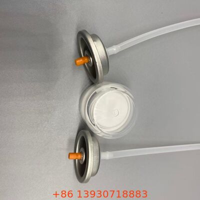 Válvula de aerosoles de champú seco con tecnología de distribución de polvo segura para el color