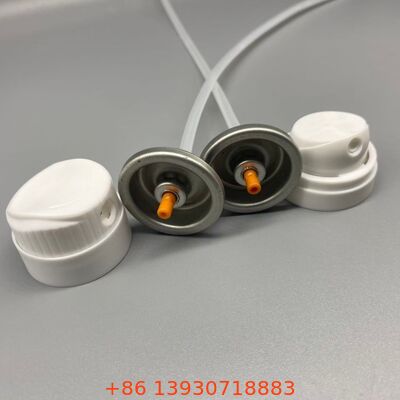 Válvula pulverizadora de champú seco en aerosol con tecnología de dispersión de polvo fino