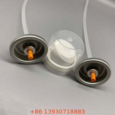 Válvula pulverizadora de champú seco en aerosol con tecnología de dispersión de polvo fino