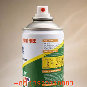 Válvula de aerosol de pintura masculina pre-coloreada avanzada para embalaje visualmente unificado