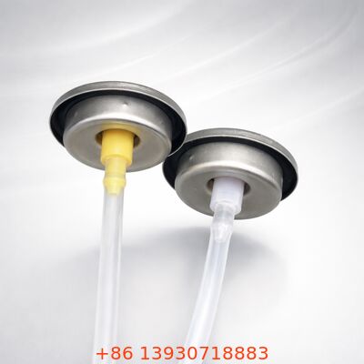 Válvula de espuma de afeitado de flujo controlado para aerosoles de cuidado personal
