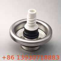 Valva de aerosoles de espuma de PU de una pulgada con tubo de inmersión extendido para dispensar controlado