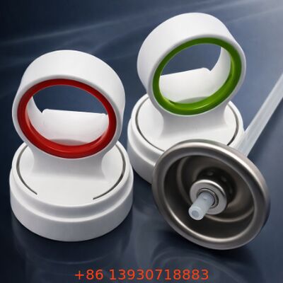 Válvula de bomba de protección solar con distribución controlada, construcción de hojalata y plástico para diversas formulaciones de lociones