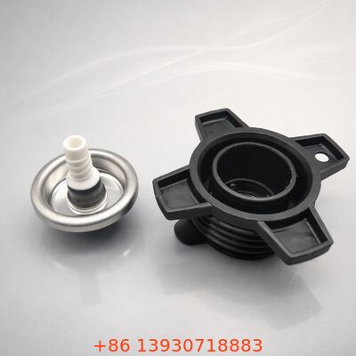 Válvula de espuma de PU de una pulgada con tubo de inmersión extendido y construcción de hojalata para dispensación de espuma a presión