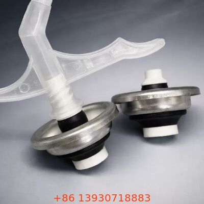 Valva de espuma de PU de una pulgada con tubo de inmersión extendido y construcción de hojalata para una distribución estable