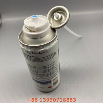 Una válvula de spray de aerosoles resistente a los gérmenes y neutralizadora de olores de una pulgada para aplicaciones de desodorantes y antibacterianas