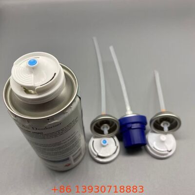 1 pulgada de antibacteriana válvula de desodorante aerosolar con diseño resistente a la corrosión y protección con escudo higiénico