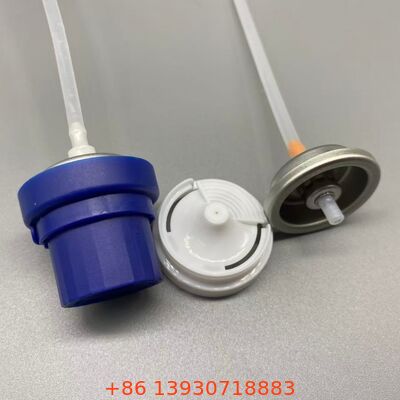 Válvula de pulverización antibacteriana de aerosoles de acción rápida con atomización rápida y protección con escudo higiénico