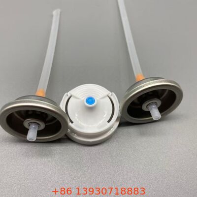 Válvula de pulverización antibacteriana de aerosoles de acción rápida con atomización rápida y protección con escudo higiénico