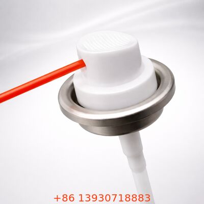 Válvula omnidireccional de aerosoles de 360 grados con tecnología de rociado en cualquier ángulo para una distribución precisa