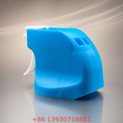 Dispositivo de disparo de aerosoles con boquilla ajustable con tubo de extensión para rociado de corriente a niebla