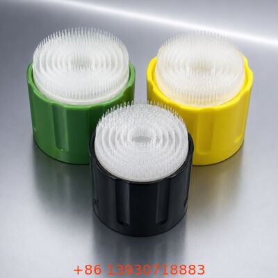 Conjunto de válvulas de aerosoles de espuma industrial con tamaño de válvula de 1 pulgada y opciones de tapa de 57 mm / 65 mm en construcción de metal + plástico