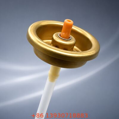 Válvula de nebulización de precisión de 53 mm para pulverización continua en envases de aerosol desodorante hipoalergénico