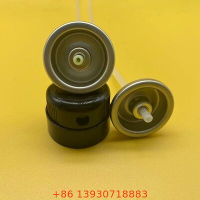 Anti-Clog Sunscreen Aerosol Valve with 360-Degree Operation and Leak-Proof Seal for Continuous Sprays