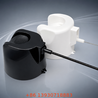 Capa de aerosoles de 65 mm con tubo de pulverización extendido y polipropileno resistente a productos químicos para pulverización de precisión