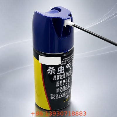 Capa de aerosoles de 65 mm con tubo de pulverización extendido y polipropileno resistente a productos químicos para pulverización de precisión