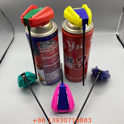 Tapa de Gatillo Plegable Premium para Aerosol con Mecanismo de Bloqueo a Prueba de Fugas y Tubo de Extensión Integrado para Pulverización de Doble Acción