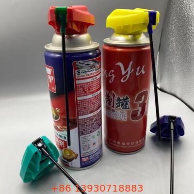 Para limpiador de carburador en aerosol con cerradura desmontable de tubo largo flotante