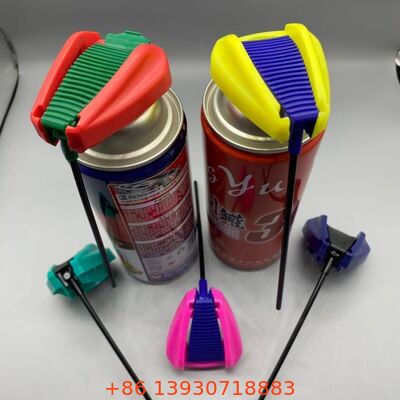 Tapa de Gatillo de Aerosol de Alta Calidad con Mecanismo de Bloqueo a Prueba de Fugas, Tubo de Extensión Integrado y Boquilla de Pulverización de Doble Acción