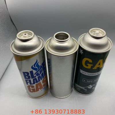 Cisterna de gas de butano recargable de hojalata de 65 mm para la estabilidad del almacenamiento de combustible a largo plazo