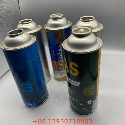 Contenedor de gas de butano recargable con combustible ultrapuro y válvula de seguridad a prueba de fugas para acampar y cocinar al aire libre