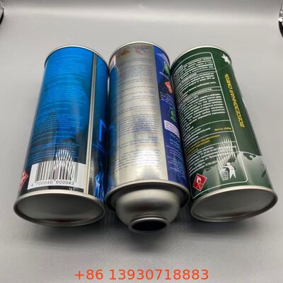 Cisterna de gas de butano recargable de hojalata de 65 mm para la estabilidad del almacenamiento de combustible a largo plazo